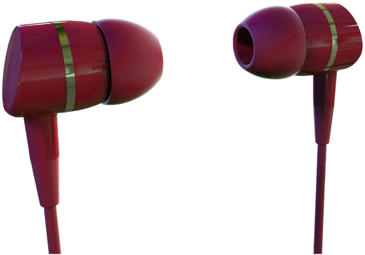 Écouteurs vivanco solidsound rouges 38904