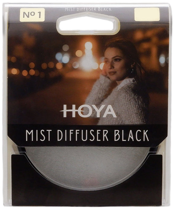 Filtre diffuseur de brume hoya noir n°1 72 mm
