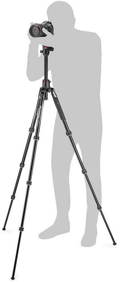 Kit trépied Manfrotto MKBFRA4GTXP-BH Befree GT XPRO Alu
