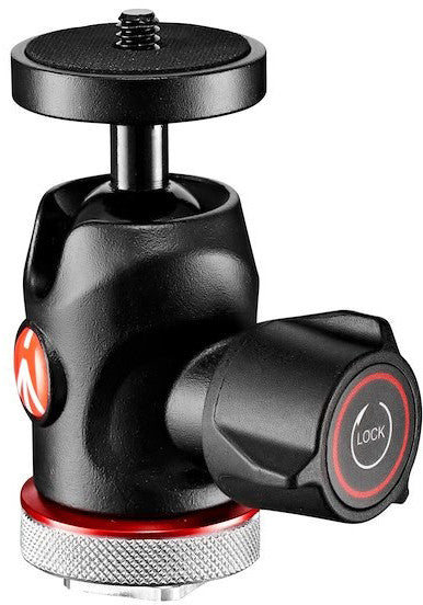 Manfrotto ball head MH492LCD-BH Micro + Cold Shoe