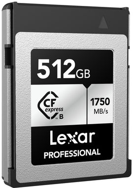 Lexar memory card CFexpress Type B 512GB Professional Silver