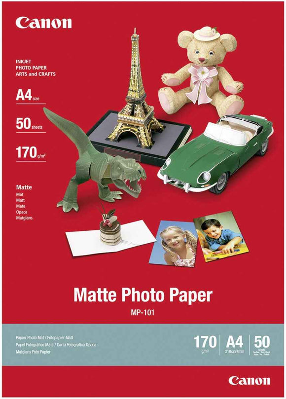 Canon photo paper A4 170g matte 50 sheets (MP-101)