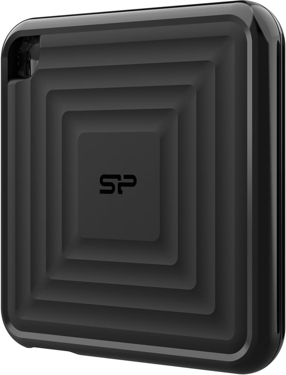 Silicon Power | Portable SSD | PC60 | 256 GB | Solid-state drive interface USB 3.2 Gen 2 | Read speed 540 MB/s | Write speed 500 MB/s