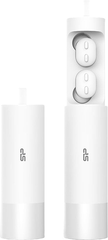 Écouteurs sans fil Silicon Power Blast Plug BP81, blancs