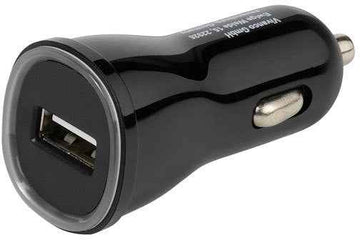 Chargeur de voiture Vivanco USB 2.1A, noir (36256)