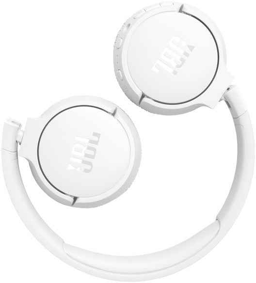 Casque sans fil supra-auriculaire JBL avec réduction du bruit, blanc