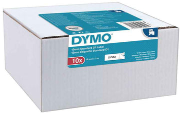 Pack multiple DYMO ® D1® - 12 mm x 7 m - Noir sur blanc