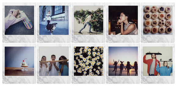 Fujifilm Instax Square Whitemarble (10pl) Instant Film