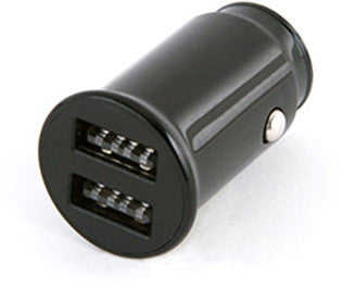 Chargeur de voiture platinet 2xusb 2.1a noir 44992