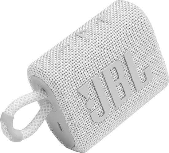 Enceinte sans fil JBL Go 3 BT, blanche