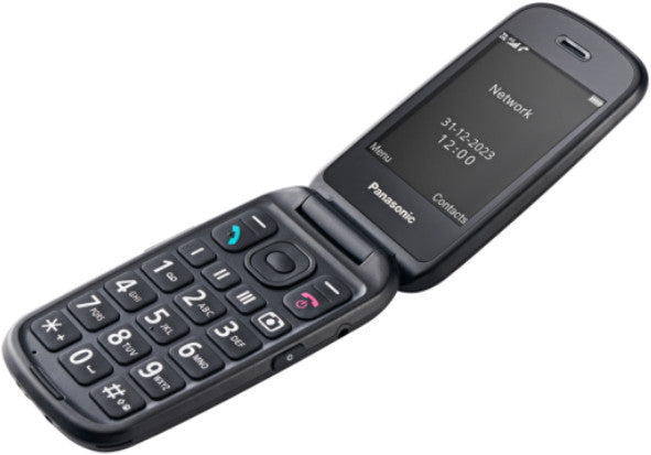 Téléphone portable pour seniors kx-tu550 4g noir
