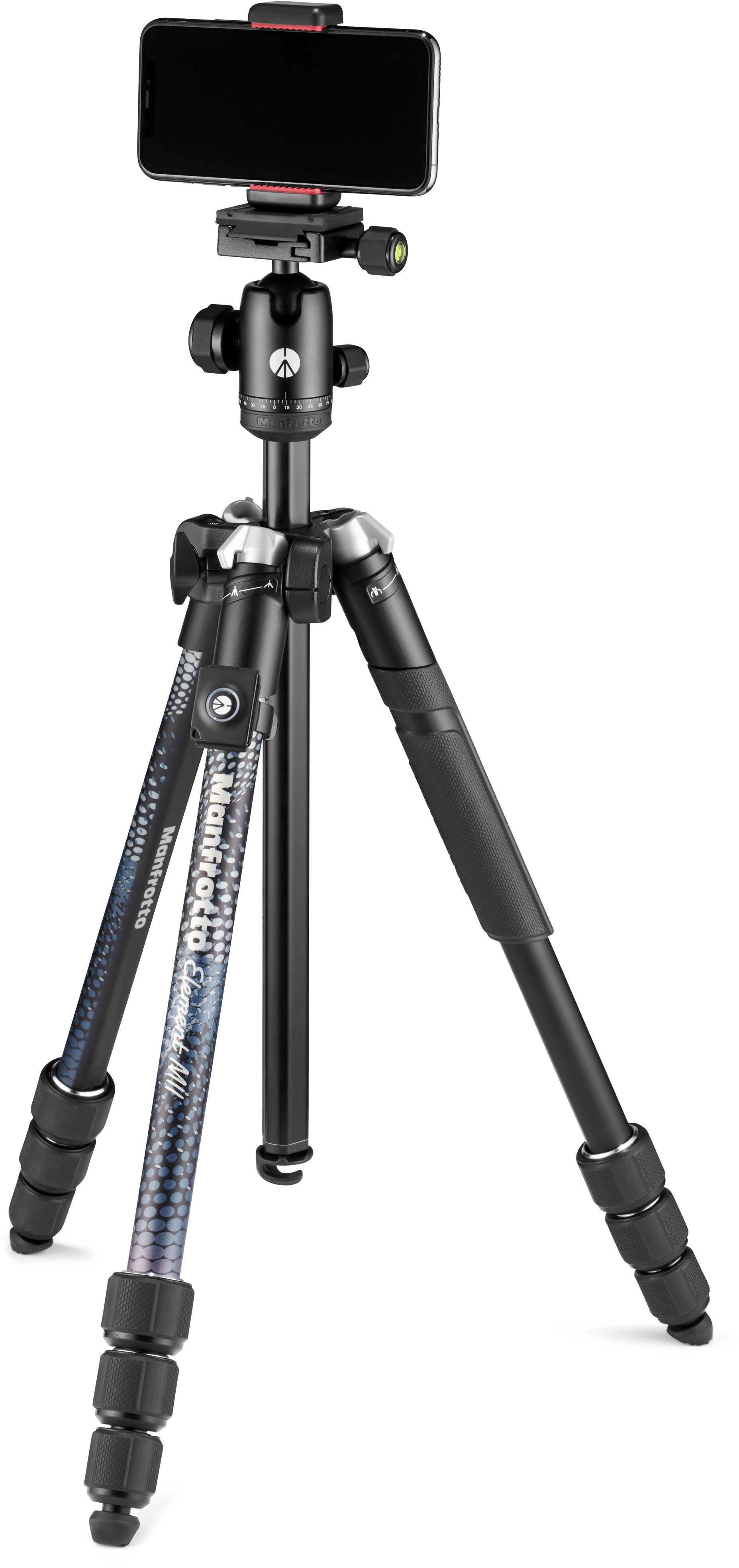 Kit trépied manfrotto element mii mobile bt mkelmii4bmb-bh