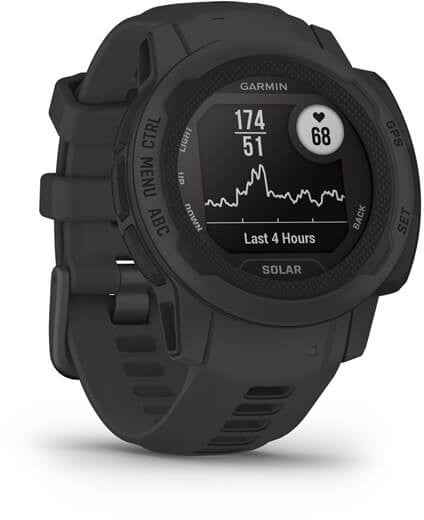 Garmin Instinct 2S Solar 2,01 cm (0,79") MIP 40 mm Numérique 156 x 156 pixels Graphite GPS (satellite)