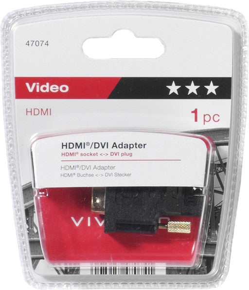 Adaptateur HDMI-DVI Vivanco (47074)