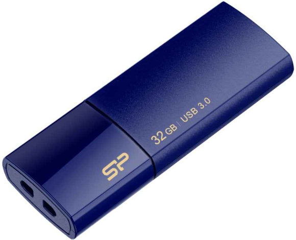 Clé USB 3.0 Silicon Power Blaze B05 32 Go, bleu foncé