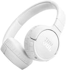 Casque sans fil supra-auriculaire JBL avec réduction du bruit, blanc