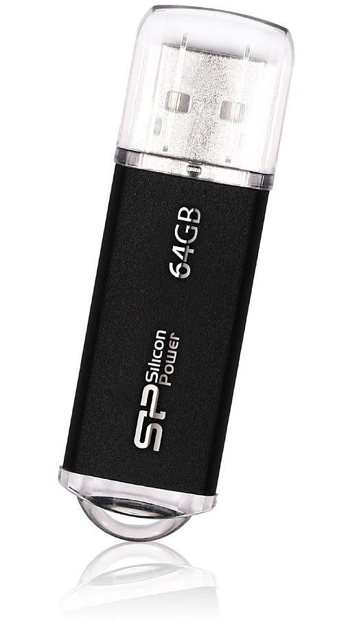 Silicon Power flash drive 64GB Ultima II i-Series, black