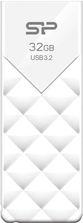 Silicon Power flash drive 32GB Blaze B03 USB 3.2, white