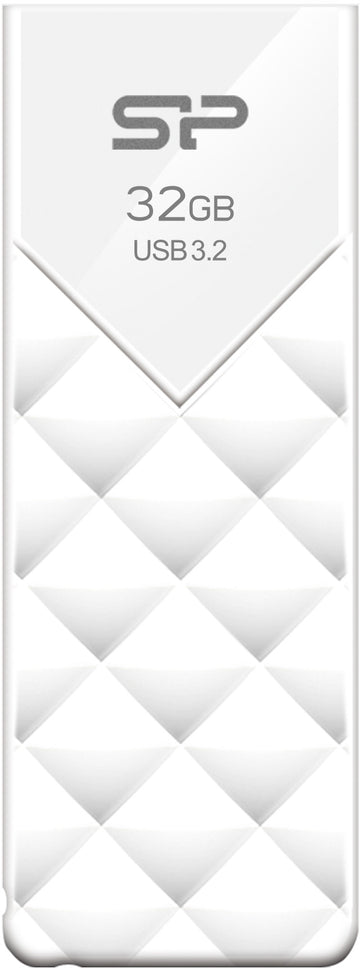 Silicon Power flash drive 32GB Blaze B03 USB 3.2, white