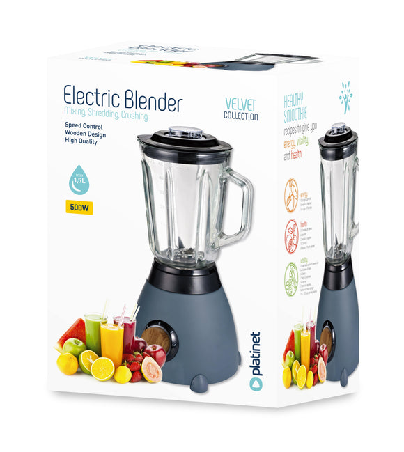 Platinet blender PEBVWGR, grey