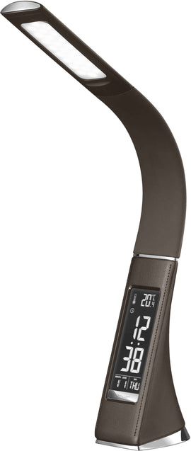 Platinet desk lamp with thermometer PDLU2BR 7W (43599)