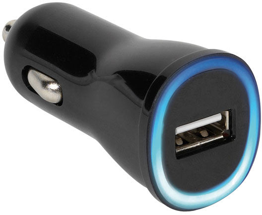 Chargeur de voiture Vivanco USB 2.1A, noir (36256)