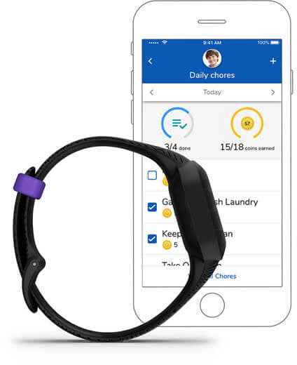 Garmin activity tracker for kids Vivofit Jr.3 Black Panther