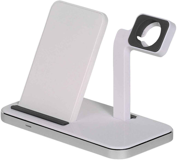 Chargeur sans fil Vivanco 2 en 1 sans fil rapide 10 W (62493)