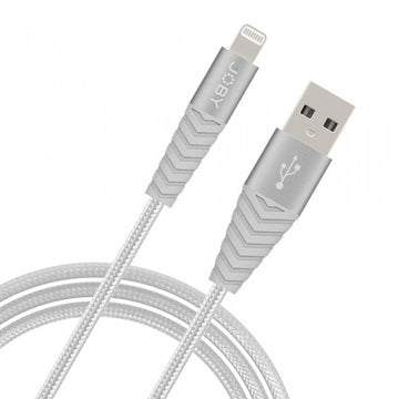 Câble Joby Lightning - USB 1,2 m, argent