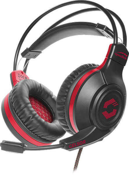 Speedlink headset Celsor Gaming, black (SL-860011-BK)