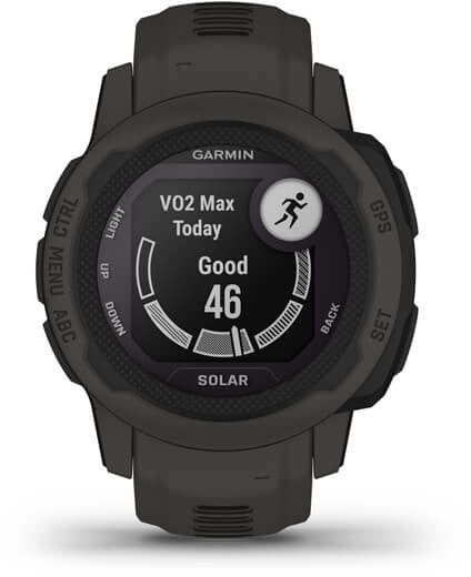 Garmin Instinct 2S Solar 2,01 cm (0,79") MIP 40 mm Numérique 156 x 156 pixels Graphite GPS (satellite)