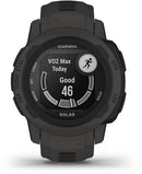 Garmin Instinct 2S Solar 2,01 cm (0,79") MIP 40 mm Numérique 156 x 156 pixels Graphite GPS (satellite)