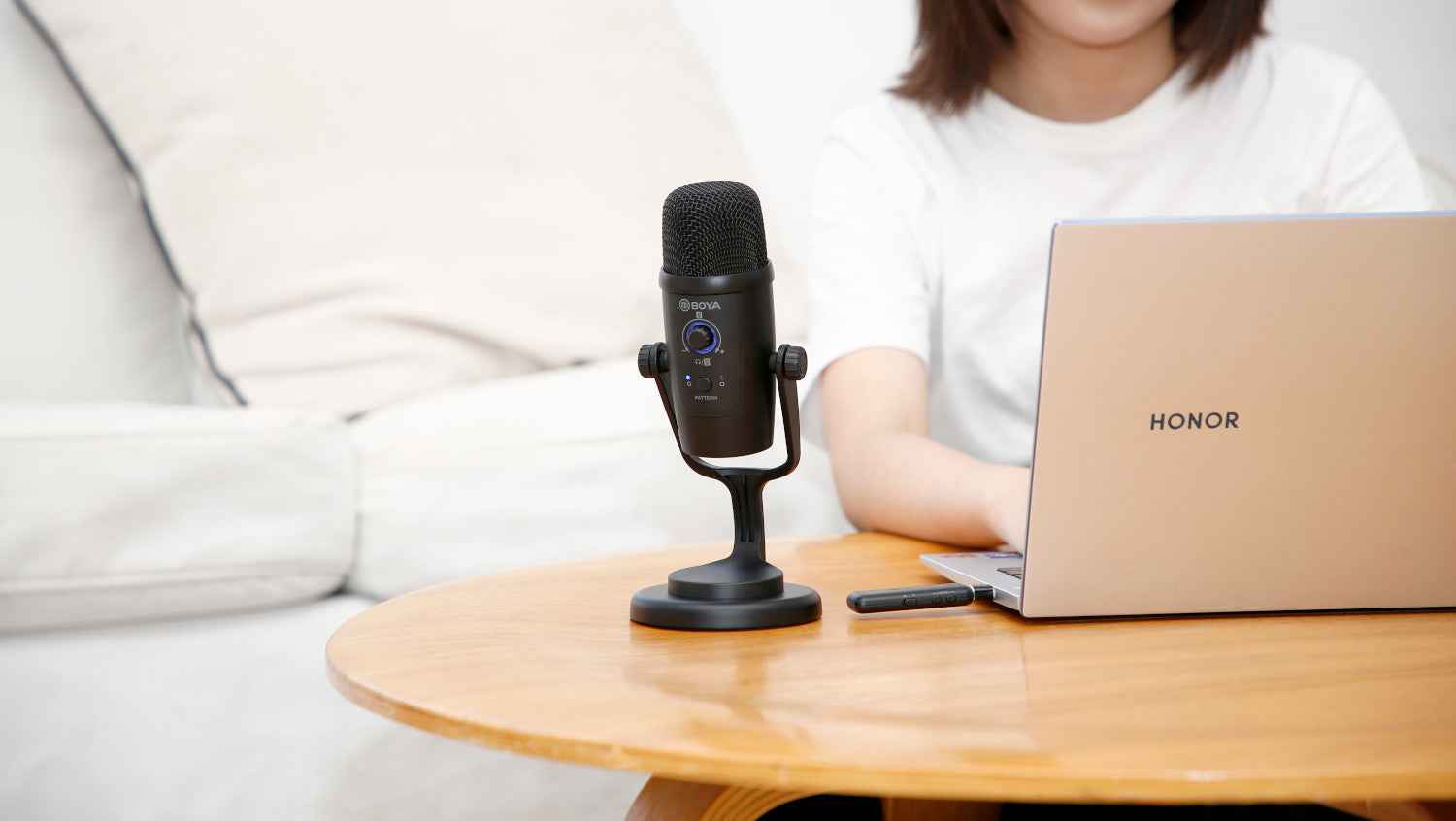 Microphone de table USB Boya BY-PM500W Mini