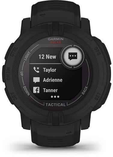 Garmin Instinct 2 Solar Tactical Edition 2.29 cm (0.9") MIP 45 mm Digital 176 x 176 pixels Black GPS (satellite)