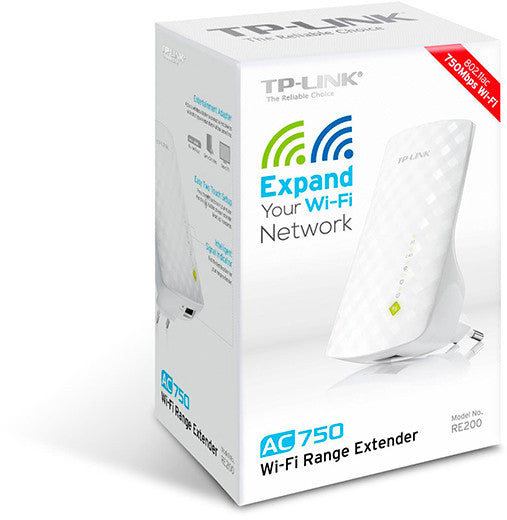 WI-FI tīkla pastiprinātājs TP-Link RE200 AC750