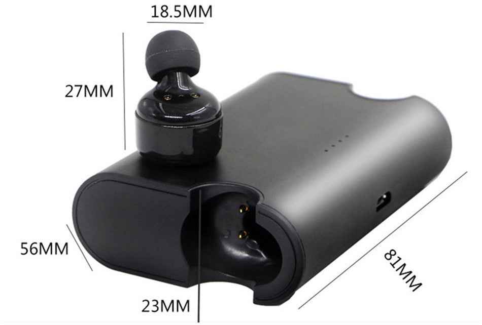 Casque Bluetooth Platinet Sport PM1080, noir (43892)