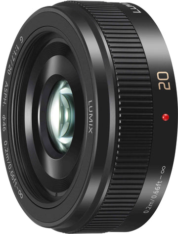 Panasonic Lumix G 20mm f/1.7 II ASPH, black