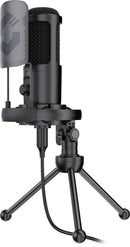 MICROPHONE SPEEDLINK AUDIS PRO STREAMING NOIR « SL-800013-BK » (casque vert 0,18 lei)