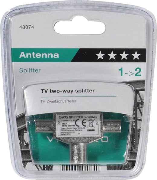 Répartiteur TV bidirectionnel Vivanco (48074)