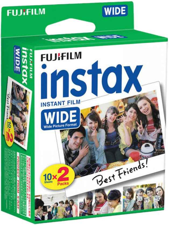 Fujifilm | Instax Wide Glossy (10plx2) Film | 108 x 86 mm | Quantity 20