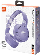 Casque sans fil supra-auriculaire JBL avec réduction du bruit, violet