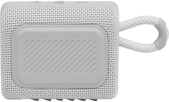 Enceinte sans fil JBL Go 3 BT, blanche