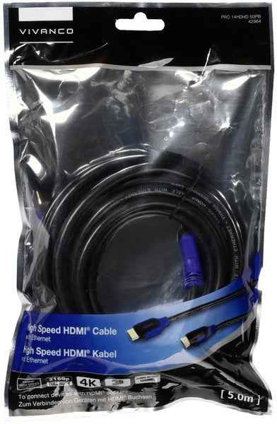 Câble HDMI-HDMI Vivanco Pro 5 m (42964)