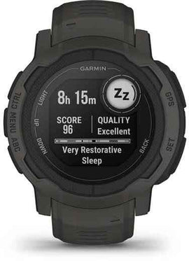 Garmin Instinct 2 2.29 cm (0.9") MIP 45 mm Digital 176 x 176 pixels Graphite GPS (satellite)