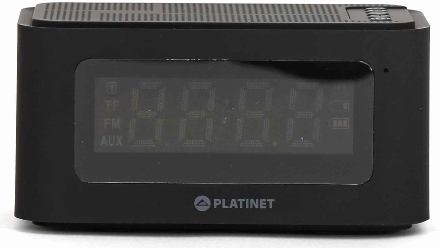 Enceinte sans fil Platinet + réveil Bluetooth 5W PMGC5B