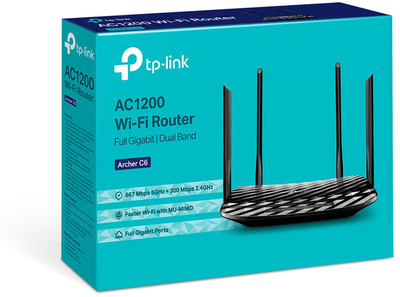 TP-Link WiFi router Archer C6 AC1200