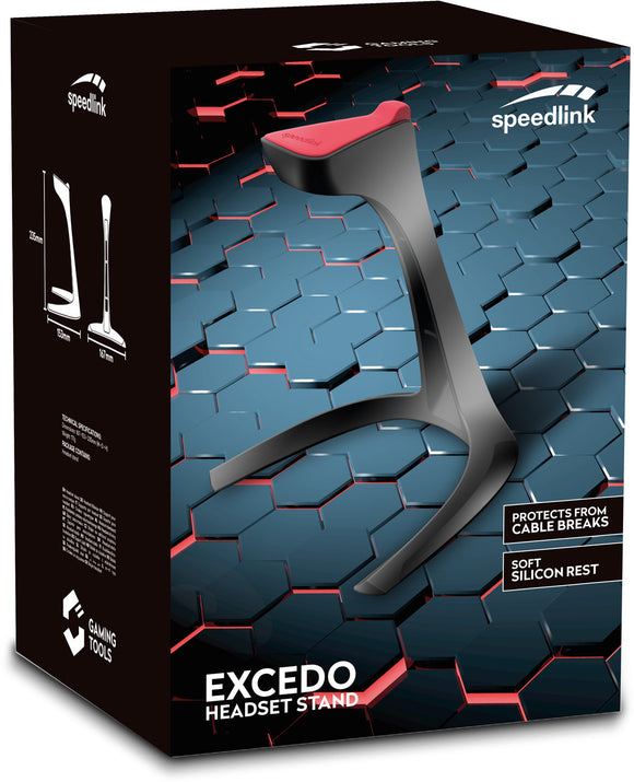 Support de casque speedlink excedo noir sl-800900-bk