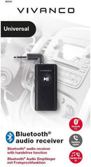 Récepteur audio BT Vivanco, noir (60341)