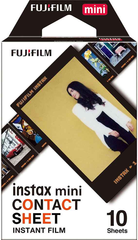 Planche contact Fujifilm Instax Mini 1x10