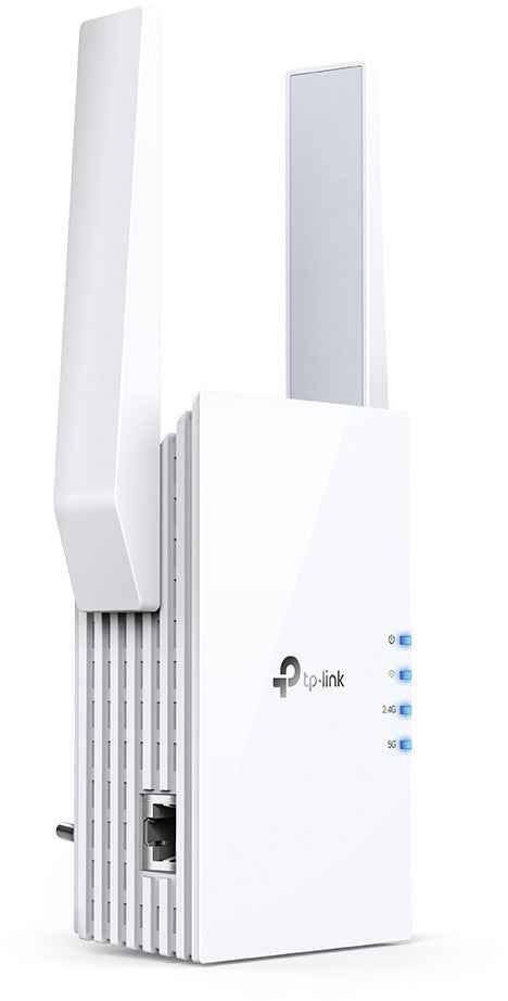TP-LINK | Répéteur | RE605X | 802.11ax | Prise en charge Mesh Non | 574+1201 Mbit/s | 10/100/1000 Mbit/s | Ports Ethernet LAN (RJ-45) 1 | Pas de haut débit mobile | MU-MiMO Non | Type d'antenne 2xExterne